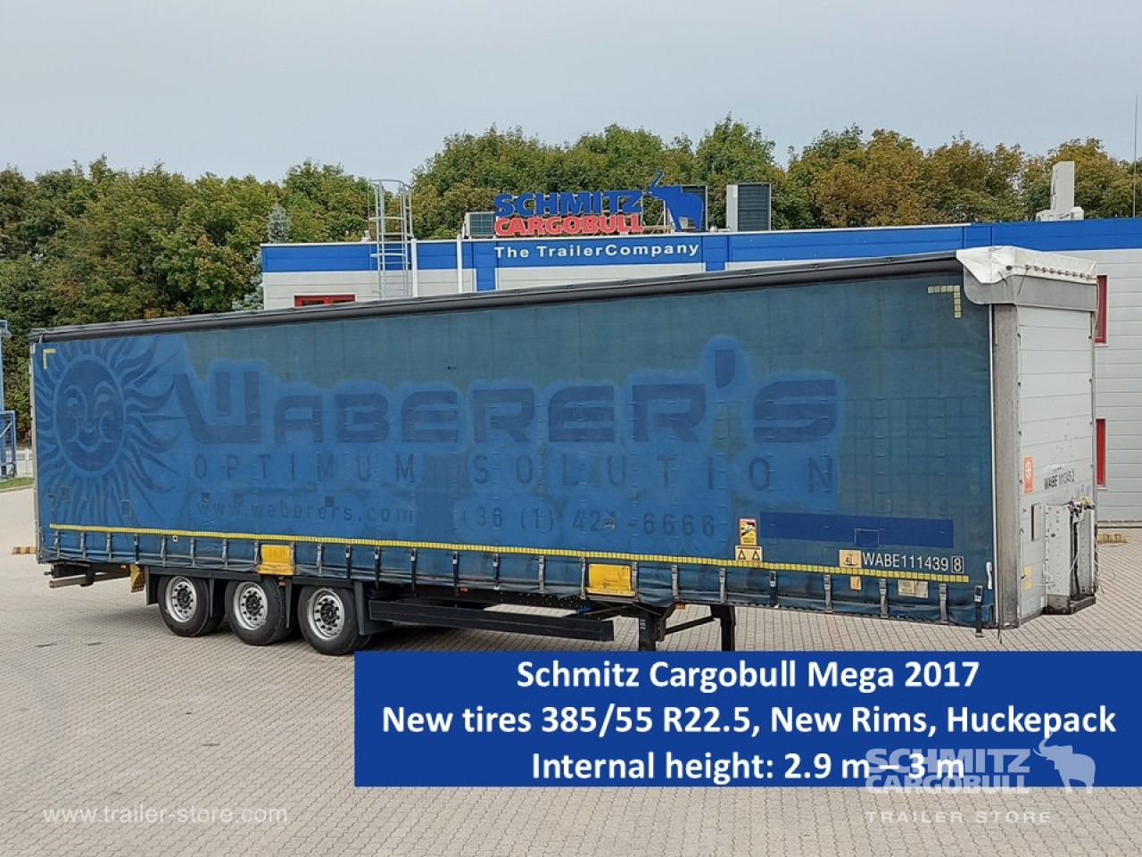 SCHMITZ Curtainsider Mega - Полуприколка со церада: слика 1 SCHMITZ Curtainsider Mega - Полуприколка со церада: слика 1