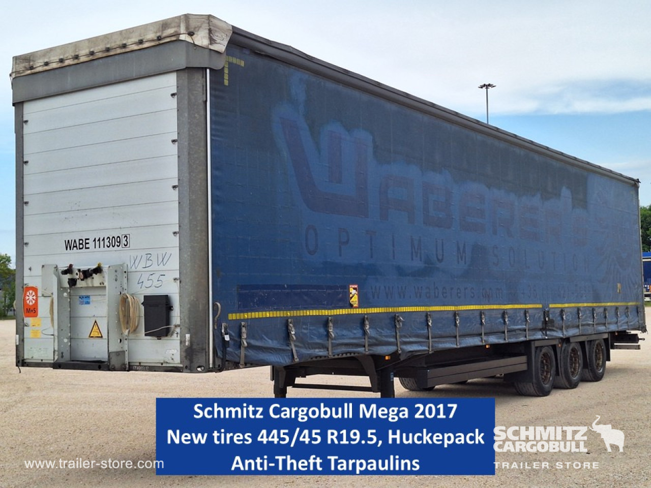 SCHMITZ Curtainsider Mega - Полуприколка со церада: слика 1 SCHMITZ Curtainsider Mega - Полуприколка со церада: слика 1