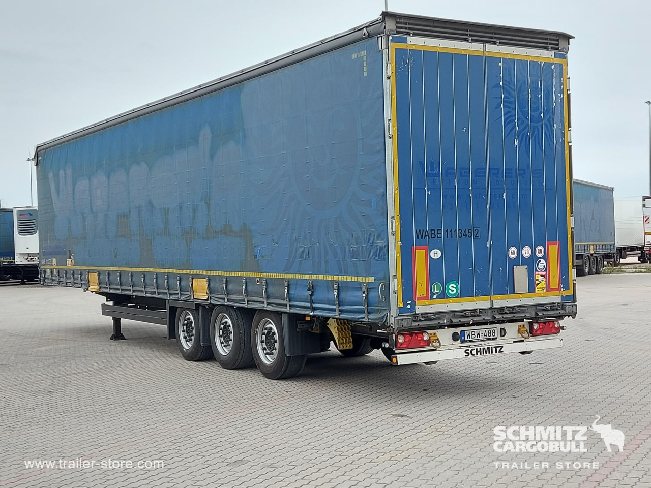 SCHMITZ Curtainsider Mega - Полуприколка со церада: слика 4 SCHMITZ Curtainsider Mega - Полуприколка со церада: слика 4
