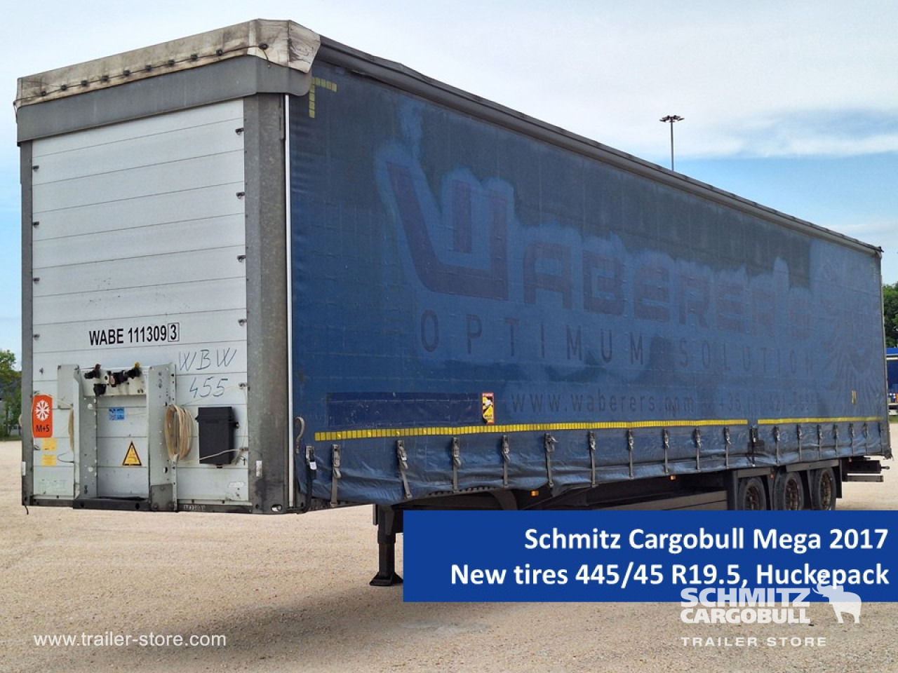 SCHMITZ Curtainsider Mega - Полуприколка со церада: слика 1 SCHMITZ Curtainsider Mega - Полуприколка со церада: слика 1