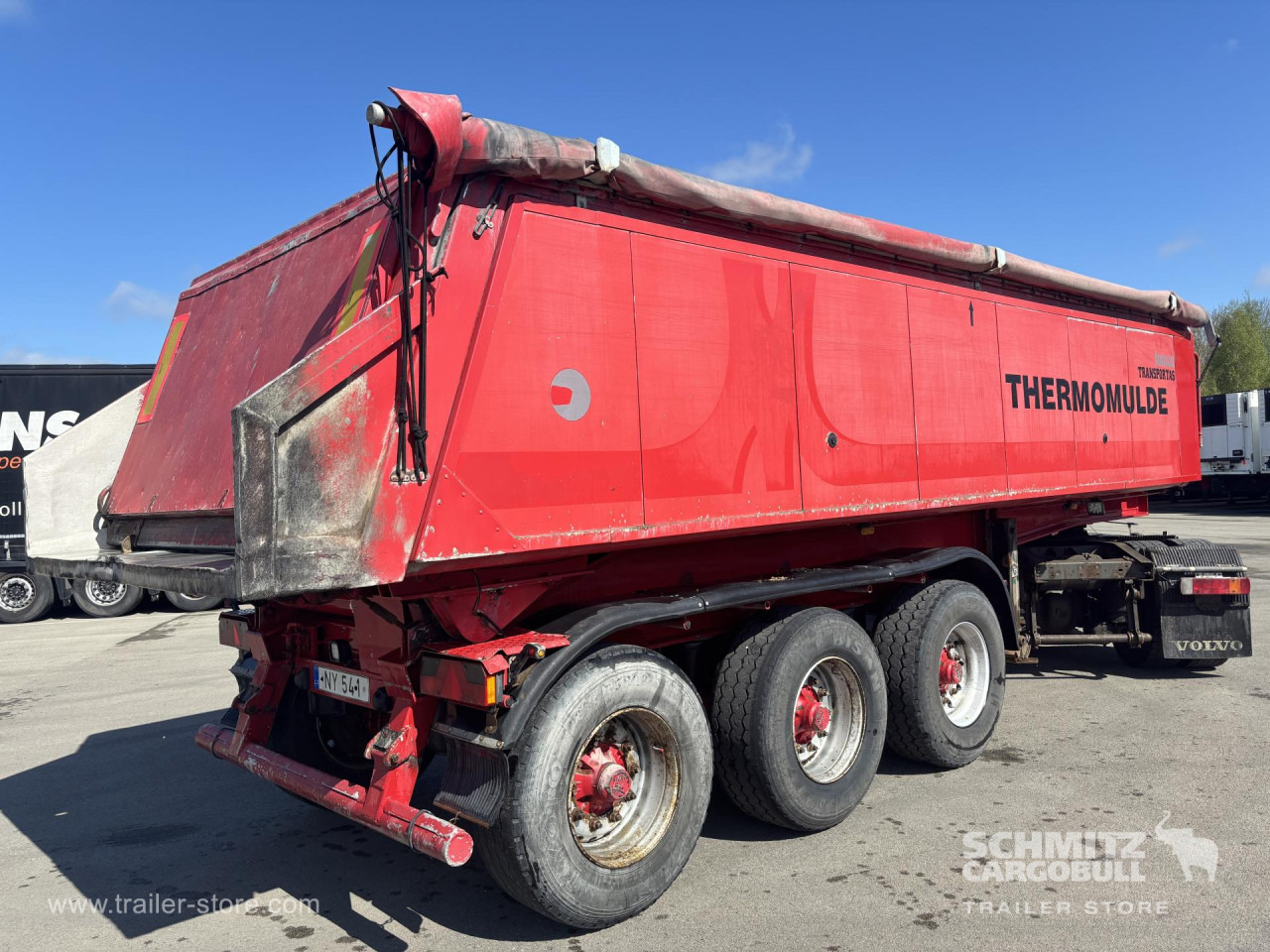 MEIERLING Tipper Alu-square sided body 23m³ - Кипер полуприколка: слика 4 MEIERLING Tipper Alu-square sided body 23m³ - Кипер полуприколка: слика 4