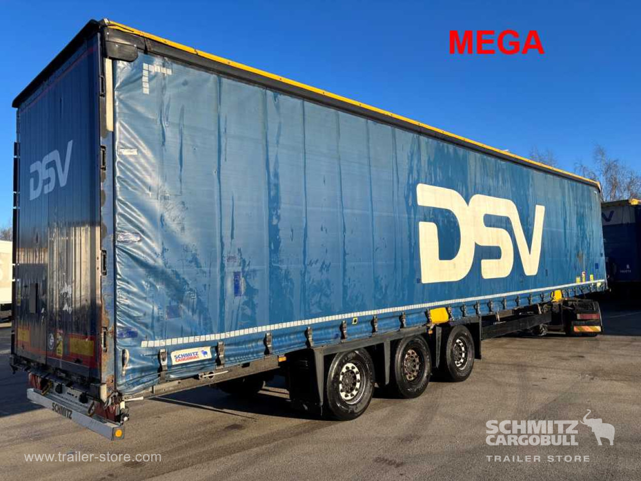 SCHMITZ Curtainsider Mega - Полуприколка со церада: слика 1 SCHMITZ Curtainsider Mega - Полуприколка со церада: слика 1