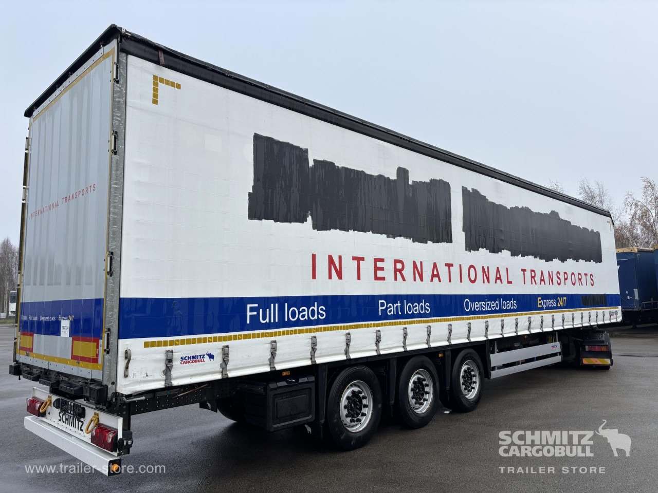 SCHMITZ Curtainsider Standard - Полуприколка со церада: слика 1 SCHMITZ Curtainsider Standard - Полуприколка со церада: слика 1