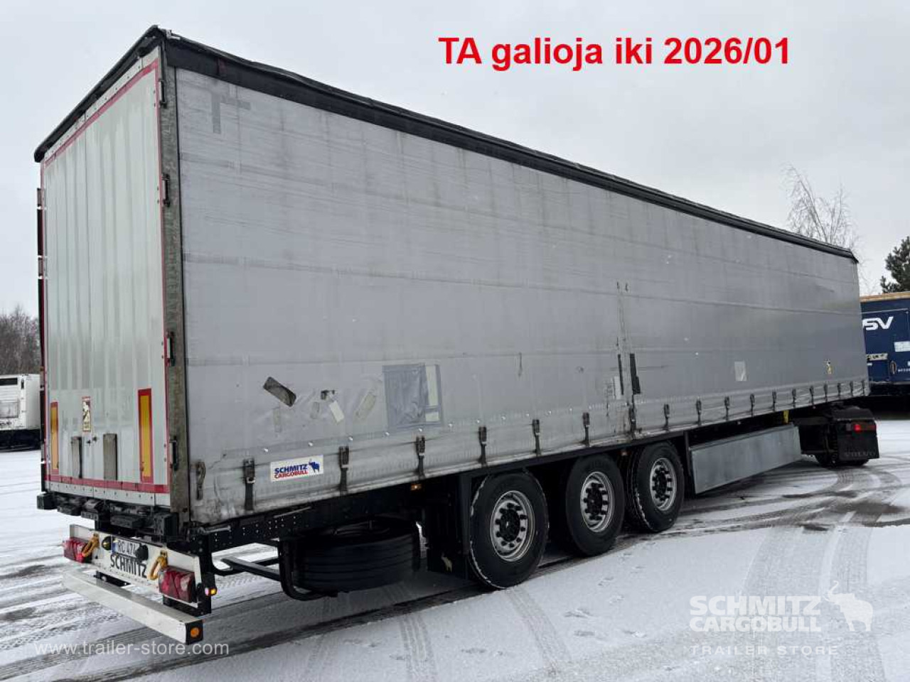 SCHMITZ Curtainsider Standard - Полуприколка со церада: слика 1 SCHMITZ Curtainsider Standard - Полуприколка со церада: слика 1