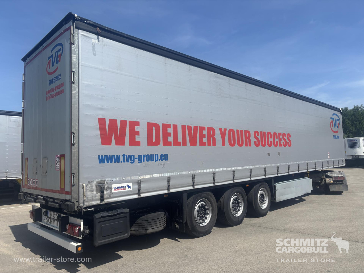 SCHMITZ Curtainsider Standard - Полуприколка со церада: слика 1 SCHMITZ Curtainsider Standard - Полуприколка со церада: слика 1
