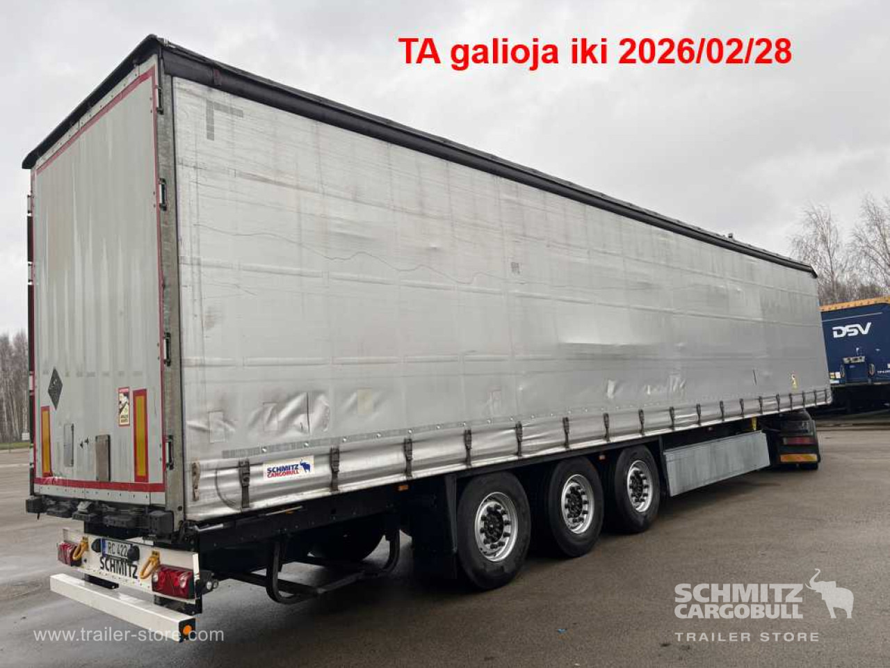SCHMITZ Curtainsider Standard - Полуприколка со церада: слика 1 SCHMITZ Curtainsider Standard - Полуприколка со церада: слика 1