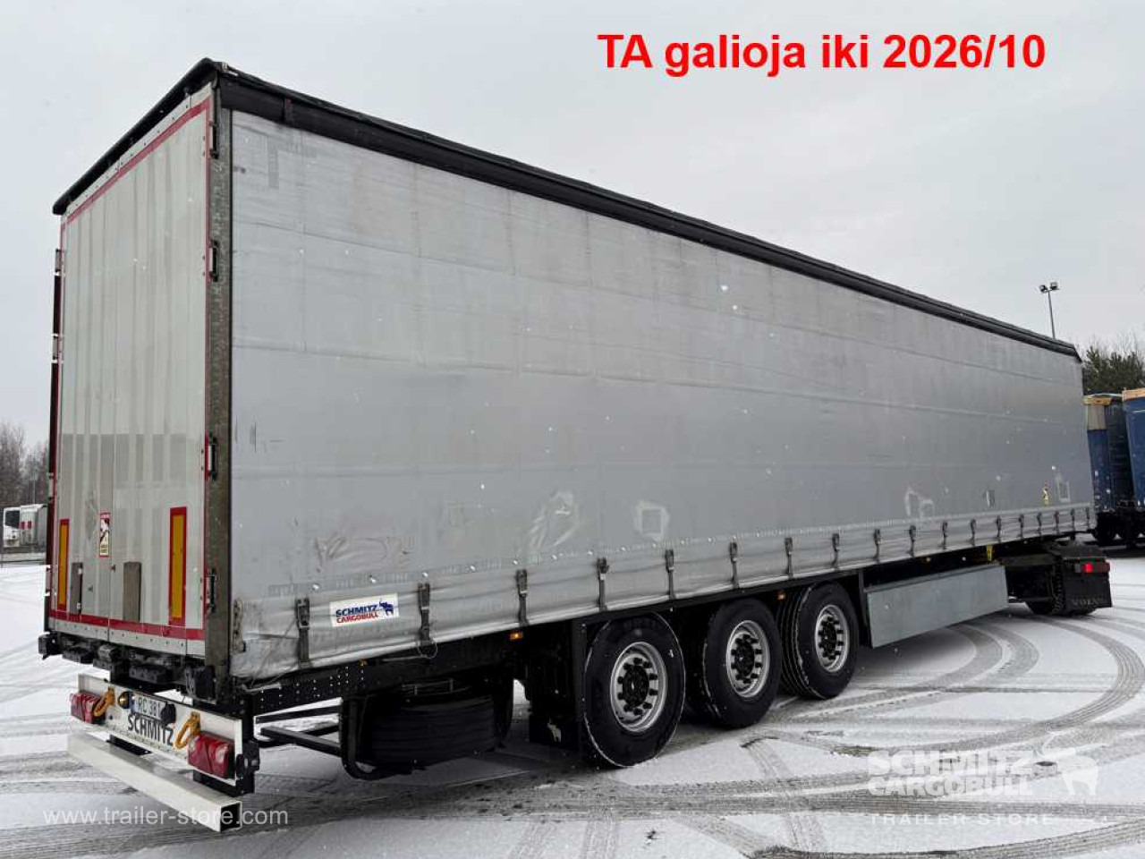 SCHMITZ Curtainsider Standard - Полуприколка со церада: слика 1 SCHMITZ Curtainsider Standard - Полуприколка со церада: слика 1