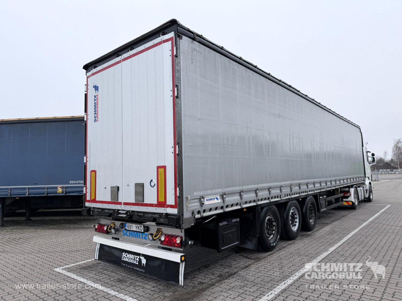 SCHMITZ Curtainsider Standard - Полуприколка со церада: слика 1 SCHMITZ Curtainsider Standard - Полуприколка со церада: слика 1