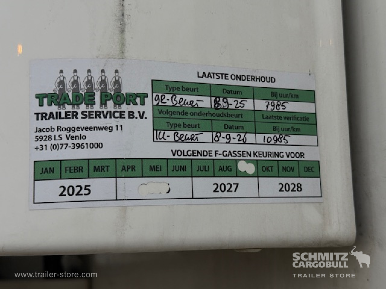 SCHMITZ Oplegger Vries Standard Double deck - Изотермална полуприколка: слика 2 SCHMITZ Oplegger Vries Standard Double deck - Изотермална полуприколка: слика 2