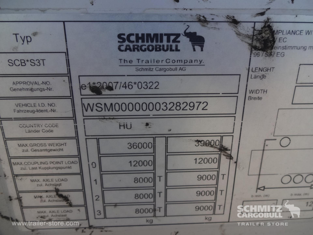 SCHMITZ Curtainsider Mega - Полуприколка со церада: слика 2 SCHMITZ Curtainsider Mega - Полуприколка со церада: слика 2