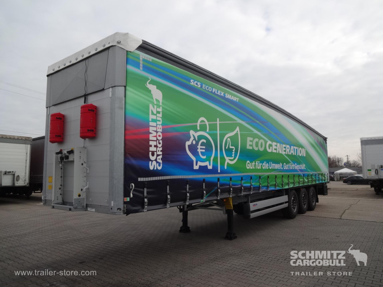SCHMITZ Curtainsider Standard - Полуприколка со церада: слика 5 SCHMITZ Curtainsider Standard - Полуприколка со церада: слика 5