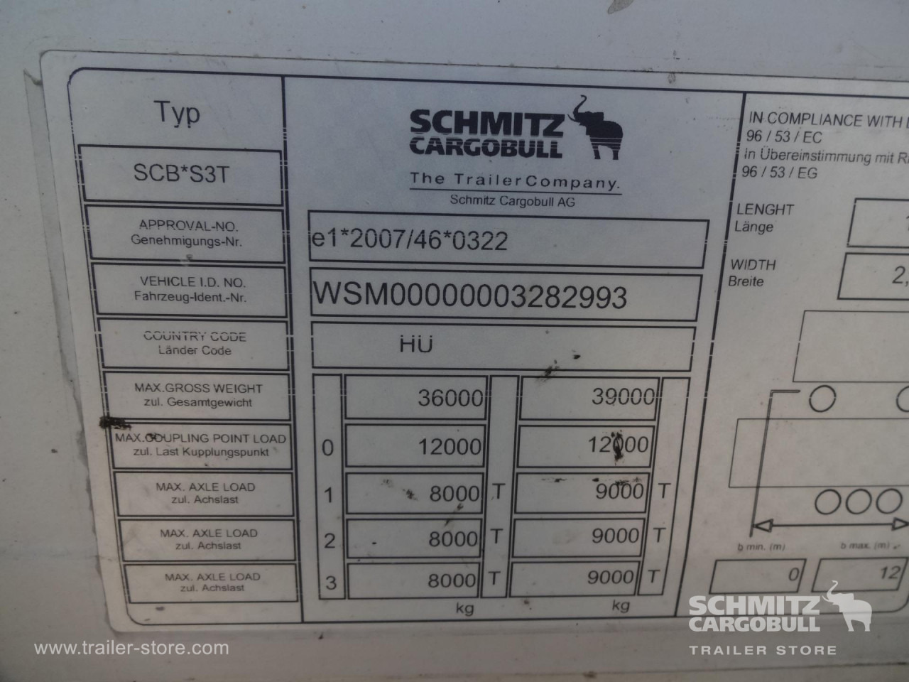 SCHMITZ Curtainsider Varios - Полуприколка со церада: слика 2 SCHMITZ Curtainsider Varios - Полуприколка со церада: слика 2