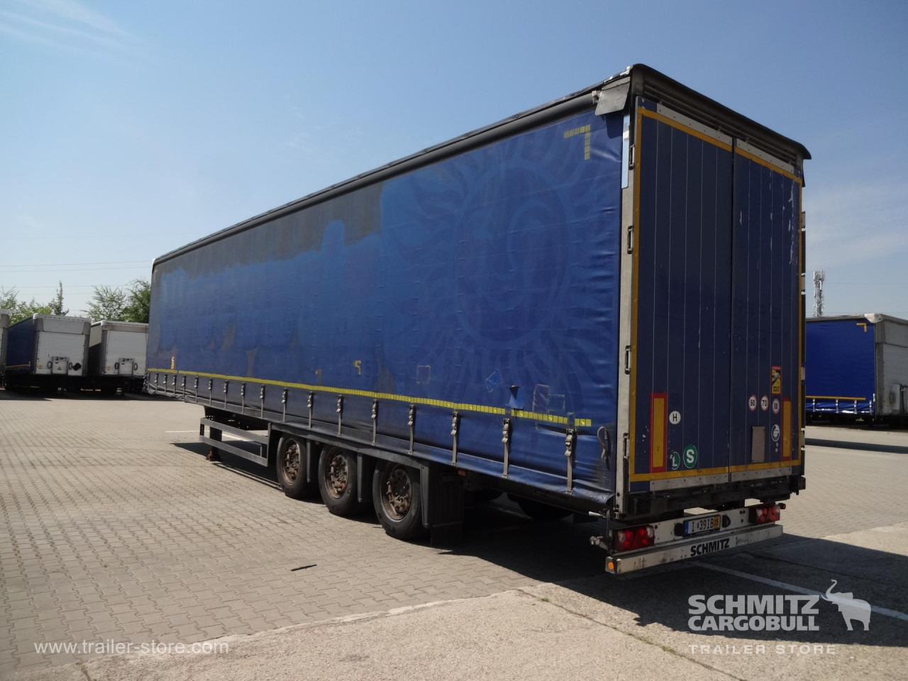 SCHMITZ Curtainsider Varios - Полуприколка со церада: слика 4 SCHMITZ Curtainsider Varios - Полуприколка со церада: слика 4