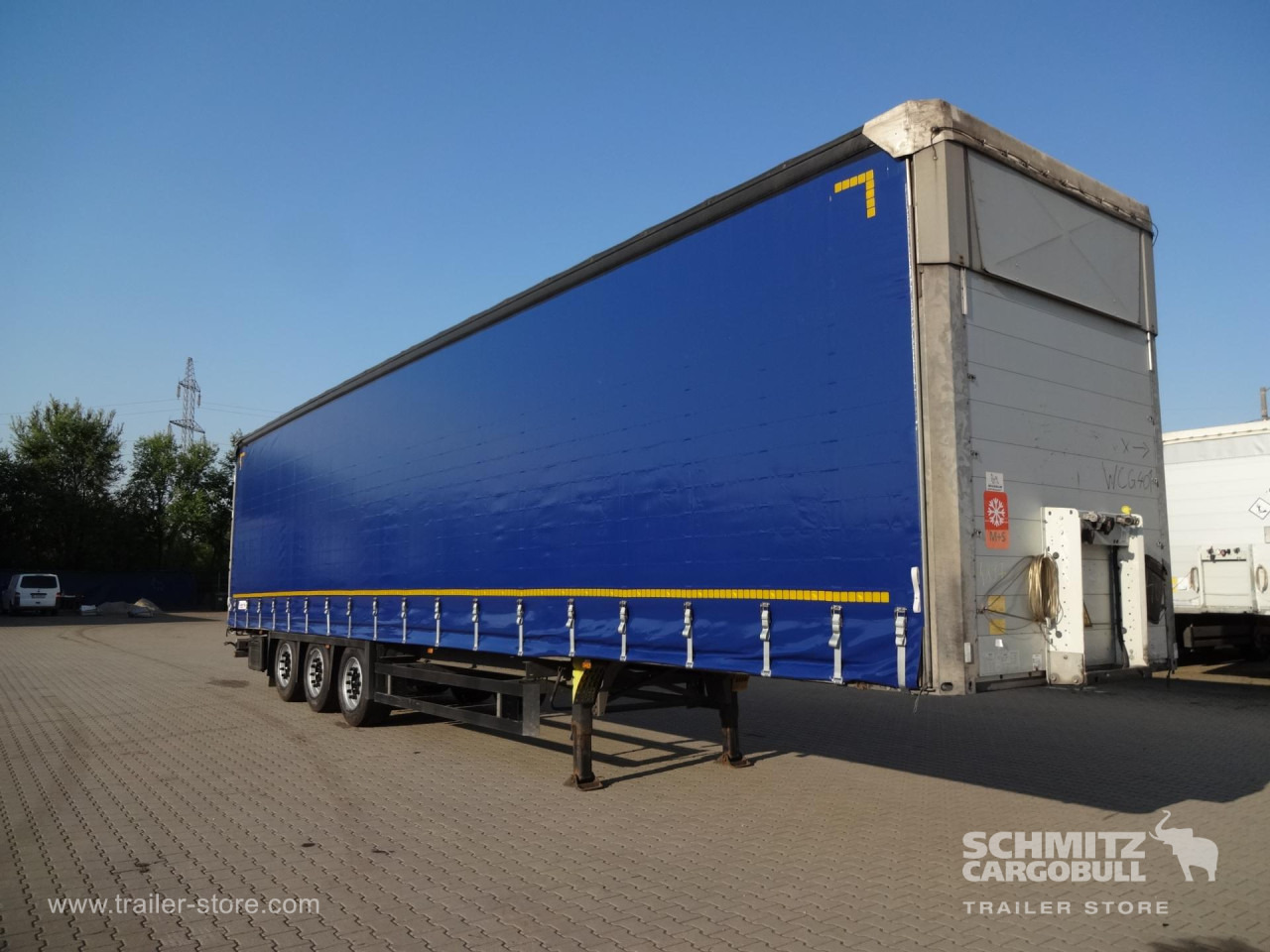 SCHMITZ Curtainsider Varios - Полуприколка со церада: слика 1 SCHMITZ Curtainsider Varios - Полуприколка со церада: слика 1