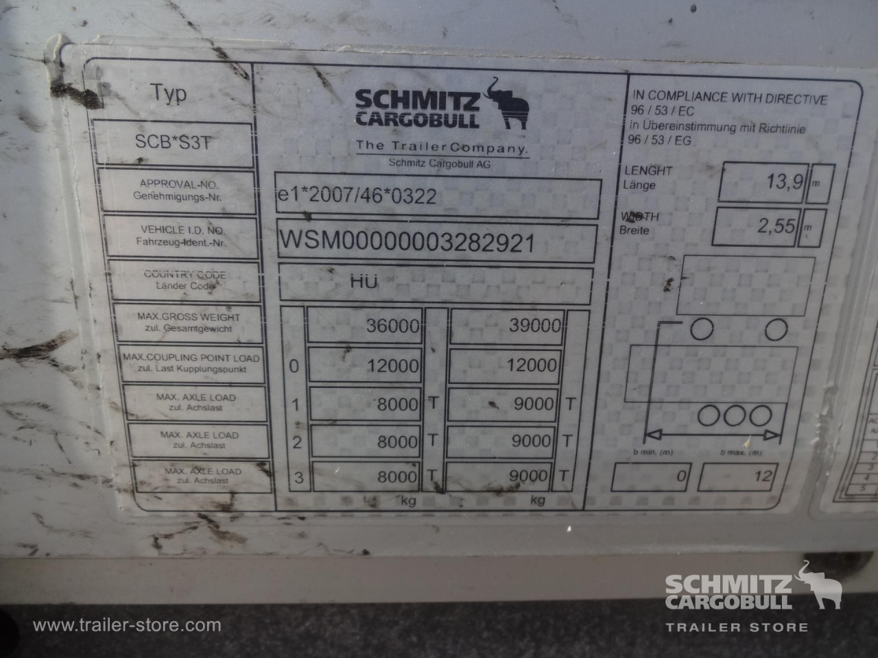 SCHMITZ Curtainsider Varios - Полуприколка со церада: слика 2 SCHMITZ Curtainsider Varios - Полуприколка со церада: слика 2