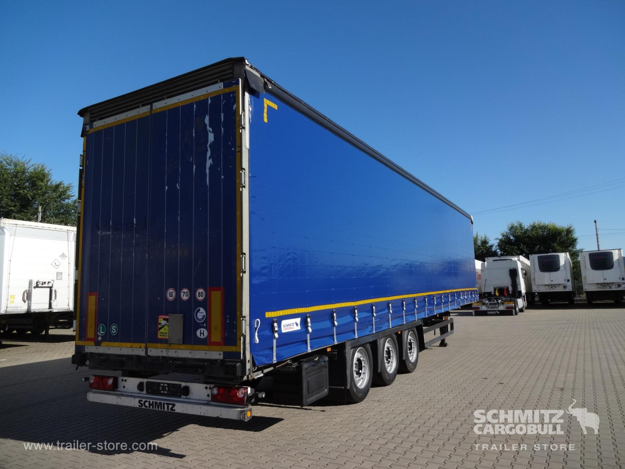 SCHMITZ Curtainsider Varios - Полуприколка со церада: слика 5 SCHMITZ Curtainsider Varios - Полуприколка со церада: слика 5