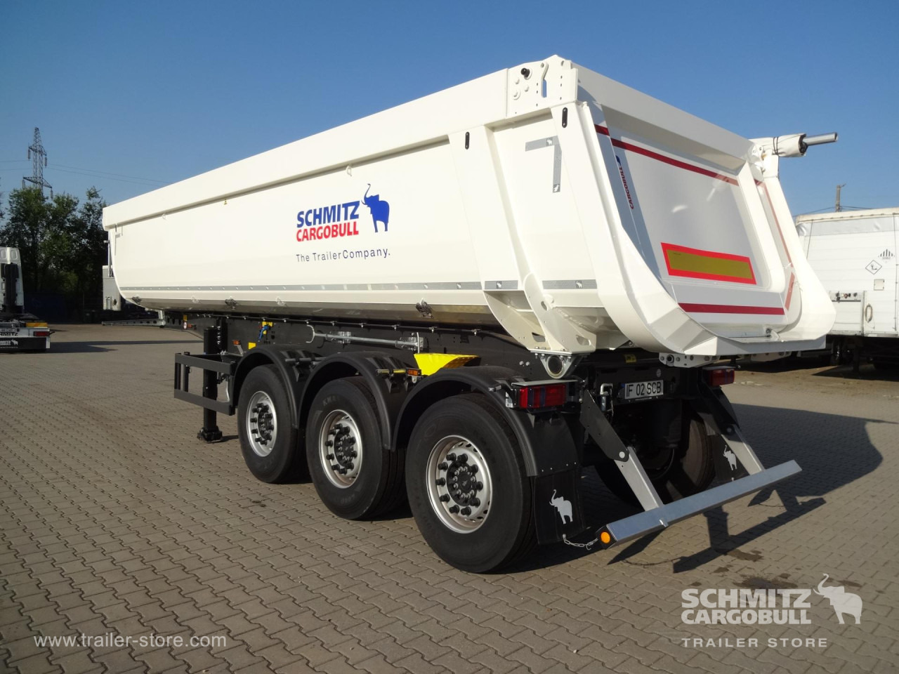 SCHMITZ Tipper Steel half pipe body 273m³ - Кипер полуприколка: слика 1 SCHMITZ Tipper Steel half pipe body 273m³ - Кипер полуприколка: слика 1