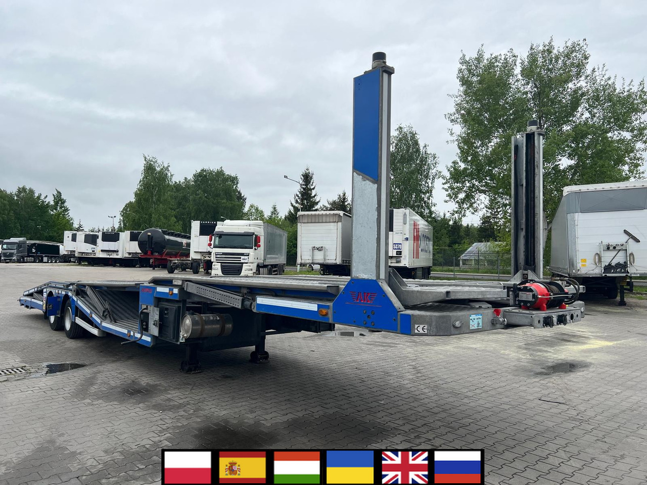 AKSOYLU YR2 autotransporter semi-trailer / 2023 - Автотранспортна полуприколка: слика 1 AKSOYLU YR2 autotransporter semi-trailer / 2023 - Автотранспортна полуприколка: слика 1