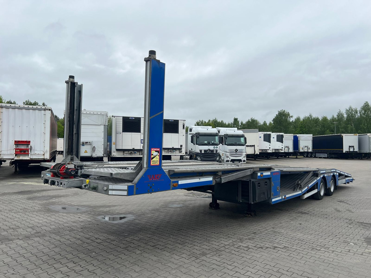 AKSOYLU YR2 autotransporter semi-trailer / 2023 - Автотранспортна полуприколка: слика 5 AKSOYLU YR2 autotransporter semi-trailer / 2023 - Автотранспортна полуприколка: слика 5