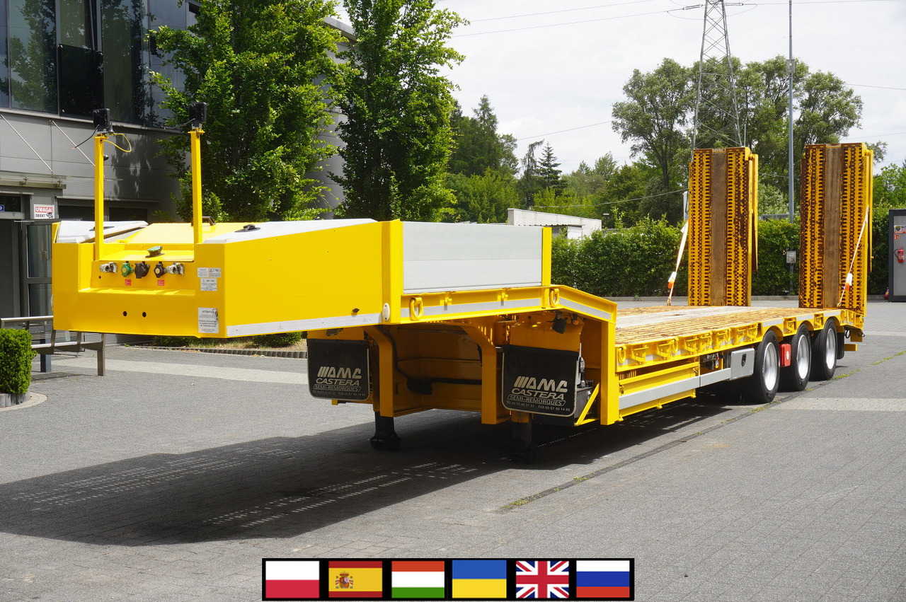 CASTERA S/R 38T semi-trailer / steering axle - Полуприколка за низок утовар: слика 1 CASTERA S/R 38T semi-trailer / steering axle - Полуприколка за низок утовар: слика 1