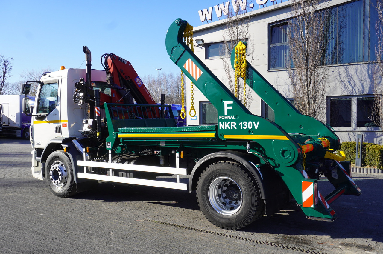 DAF LF 18.310 E6 / Skip loader Fornal NKR 130V / HDS HMF 735 K2 / Manual gearbox - Камион со кран: слика 5 DAF LF 18.310 E6 / Skip loader Fornal NKR 130V / HDS HMF 735 K2 / Manual gearbox - Камион со кран: слика 5