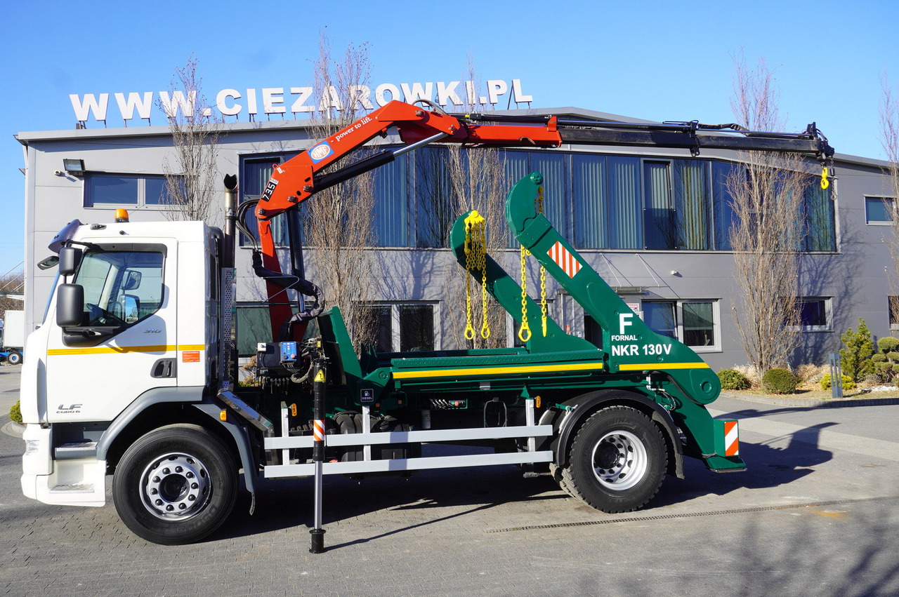 DAF LF 18.310 E6 / Skip loader Fornal NKR 130V / HDS HMF 735 K2 / Manual gearbox - Камион со кран: слика 4 DAF LF 18.310 E6 / Skip loader Fornal NKR 130V / HDS HMF 735 K2 / Manual gearbox - Камион со кран: слика 4