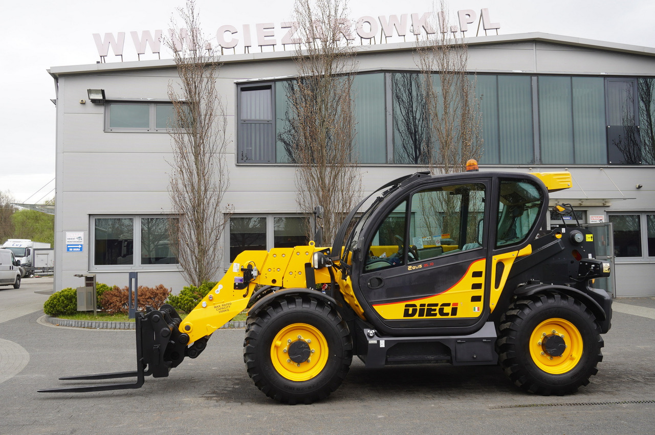DIECI Zeus 35.10 brand-new telescopic loader / 6 MTH !!! / 10 m reach / 3.5 t - Телескопски натоварувач на тркала: слика 4 DIECI Zeus 35.10 brand-new telescopic loader / 6 MTH !!! / 10 m reach / 3.5 t - Телескопски натоварувач на тркала: слика 4