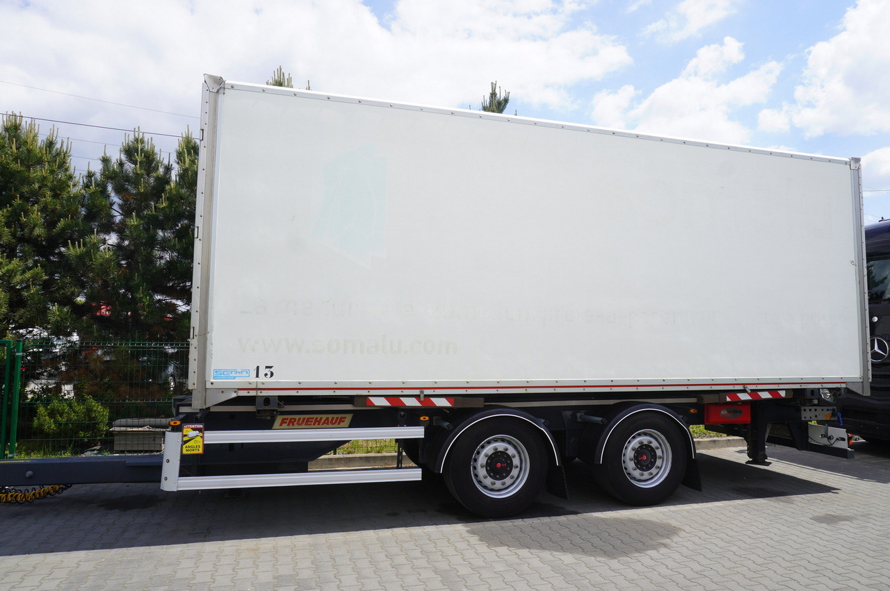 Fruehauf passthrough box trailer 18 EPAL / 2021 / SAF axles - Приколка сандучар: слика 2 Fruehauf passthrough box trailer 18 EPAL / 2021 / SAF axles - Приколка сандучар: слика 2