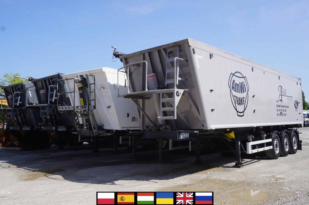GRAS GS tipper / 52 m3 semi-trailer! / 2023 / 3 units - Кипер полуприколка: слика 1 GRAS GS tipper / 52 m3 semi-trailer! / 2023 / 3 units - Кипер полуприколка: слика 1