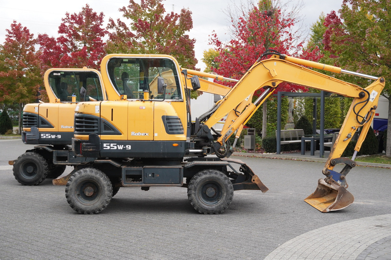 Hyundai Robex 55W-9 Wheeled Excavator 5.5t / 2 units - Багер на тркала: слика 3 Hyundai Robex 55W-9 Wheeled Excavator 5.5t / 2 units - Багер на тркала: слика 3