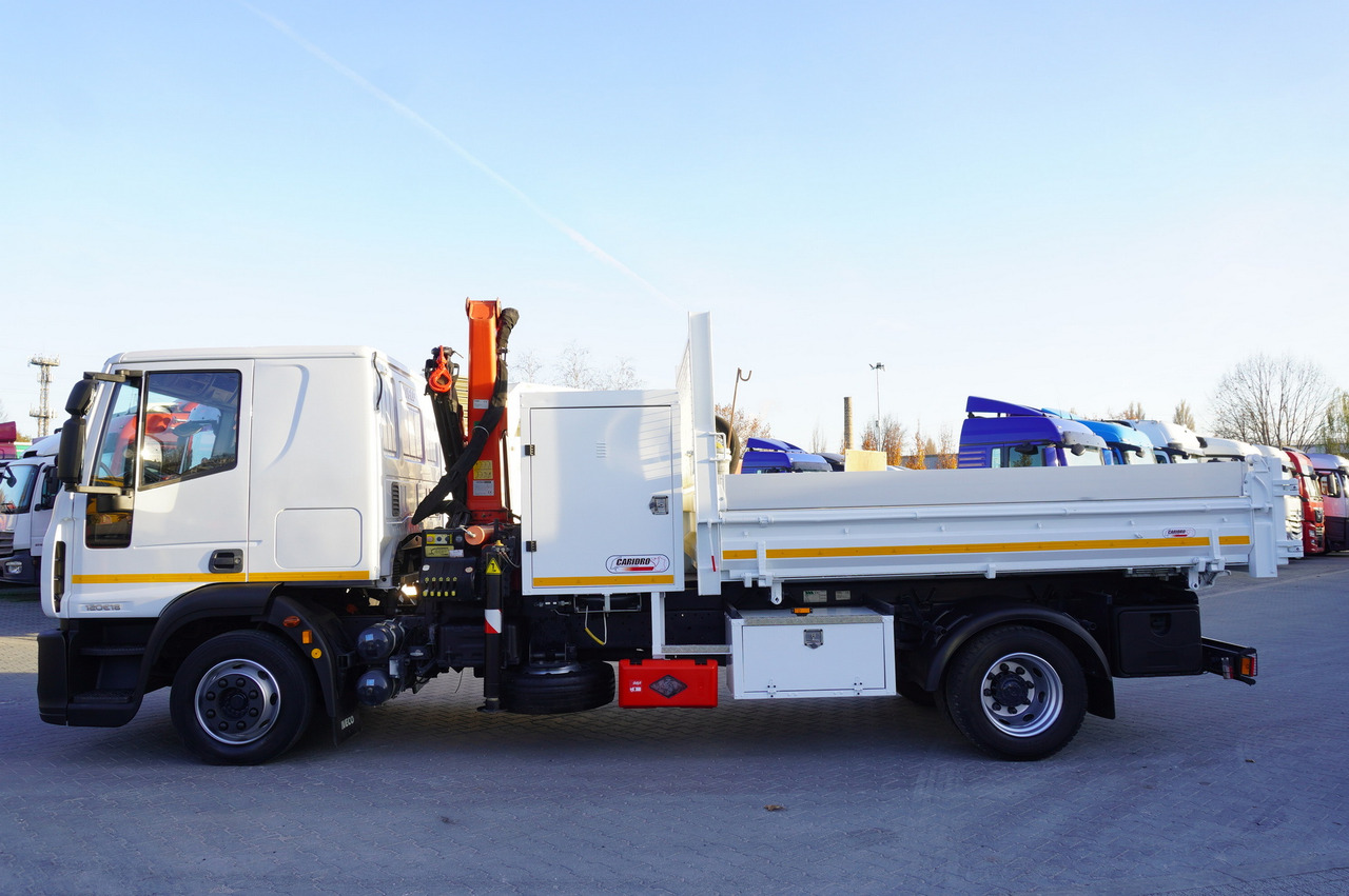 IVECO Eurocargo 120E18 Crane Palfinger / 3-way tipper / sleeper cab - Камион со кран: слика 5 IVECO Eurocargo 120E18 Crane Palfinger / 3-way tipper / sleeper cab - Камион со кран: слика 5