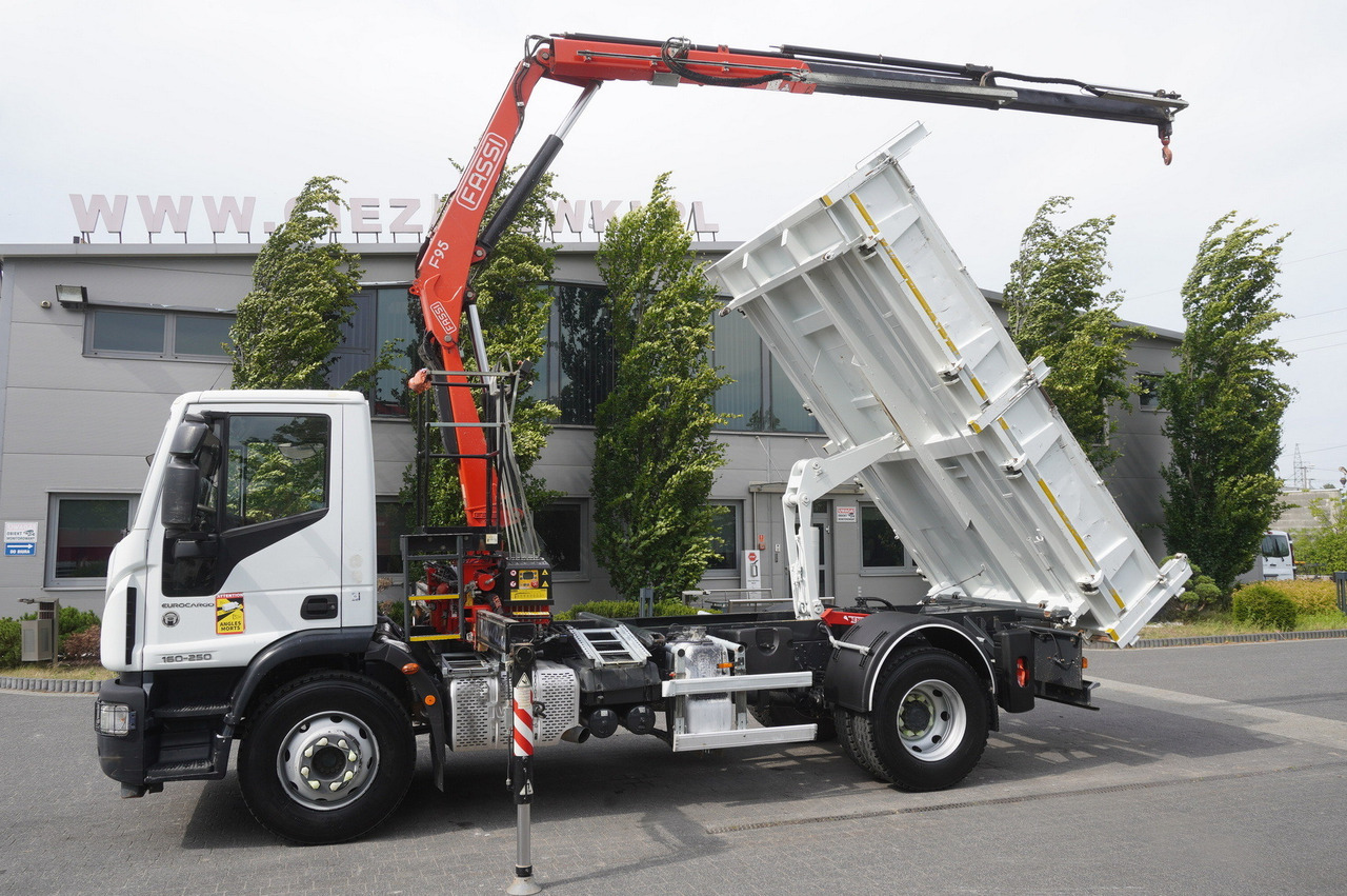 IVECO Eurocargo 160-250 / Fassi F95 crane / 120 tho. km / 3-sided tipper - Кипер, Камион со кран: слика 4 IVECO Eurocargo 160-250 / Fassi F95 crane / 120 tho. km / 3-sided tipper - Кипер, Камион со кран: слика 4
