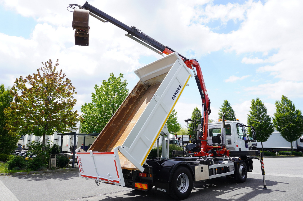IVECO Eurocargo 160E22 EEV Dump truck / Bortmatic / Crane FASSI F95A.0.22 - Кипер, Камион со кран: слика 5 IVECO Eurocargo 160E22 EEV Dump truck / Bortmatic / Crane FASSI F95A.0.22 - Кипер, Камион со кран: слика 5
