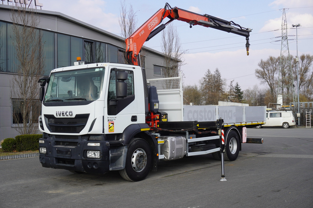 IVECO STRALIS 310 E6 / HDS FASSI 155 6.2 T / 250 thousand km - Камион со платформа, Камион со кран: слика 1 IVECO STRALIS 310 E6 / HDS FASSI 155 6.2 T / 250 thousand km - Камион со платформа, Камион со кран: слика 1