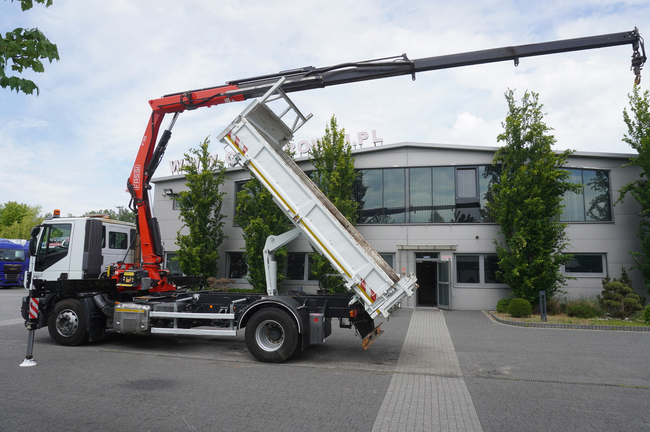 IVECO STRALIS 330 E6 / FASSI 195A 8.5 T / 3-side tipper - Камион со кран: слика 4 IVECO STRALIS 330 E6 / FASSI 195A 8.5 T / 3-side tipper - Камион со кран: слика 4