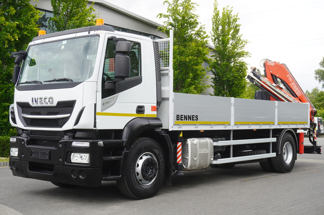 Iveco Stralis 310 / 34 tho km !!! / FASSI 4 Tons 400 MTH! / Flatbed - Камион со кран, Камион со кран: слика 4 Iveco Stralis 310 / 34 tho km !!! / FASSI 4 Tons 400 MTH! / Flatbed - Камион со кран, Камион со кран: слика 4