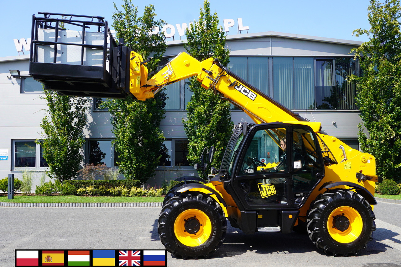 JCB 535-95 / 3.5 T / range 9.5 m / joystick - Телескопски ракувач: слика 1 JCB 535-95 / 3.5 T / range 9.5 m / joystick - Телескопски ракувач: слика 1