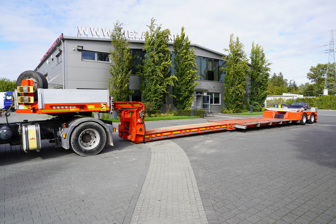 KÄSSBOHRER LB2 TIEF-BETT low loader semi-trailer / 16.5 m / Extendable semi-trailer / steered axles / 2 units - Полуприколка за низок утовар: слика 3 KÄSSBOHRER LB2 TIEF-BETT low loader semi-trailer / 16.5 m / Extendable semi-trailer / steered axles / 2 units - Полуприколка за низок утовар: слика 3