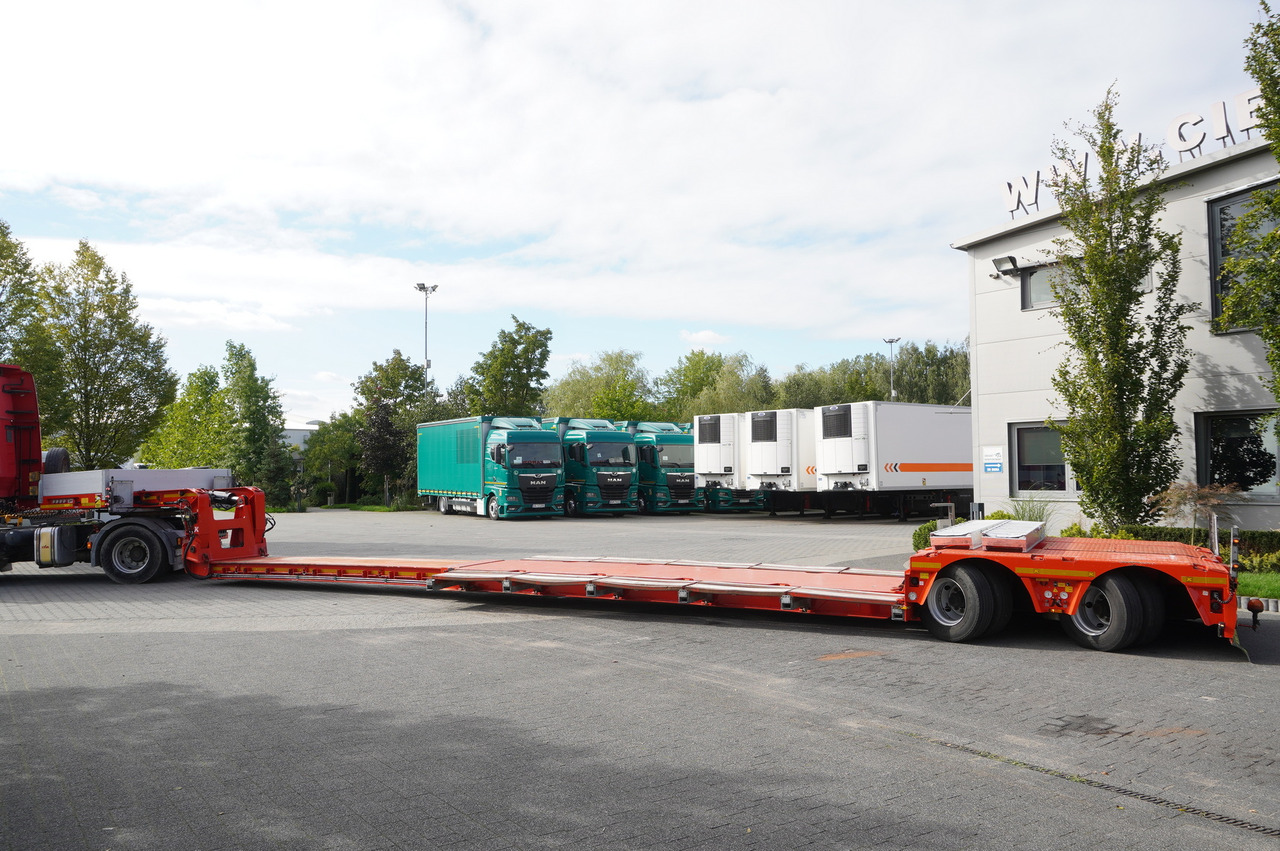 KÄSSBOHRER LB2 TIEF-BETT low loader semi-trailer / 16.5 m / Extendable semi-trailer / steered axles / 2 units - Полуприколка за низок утовар: слика 5 KÄSSBOHRER LB2 TIEF-BETT low loader semi-trailer / 16.5 m / Extendable semi-trailer / steered axles / 2 units - Полуприколка за низок утовар: слика 5