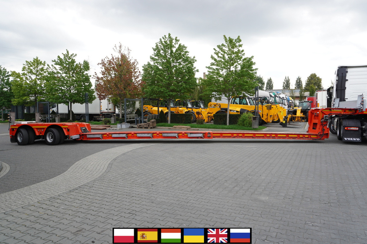 KÄSSBOHRER LB2 TIEF-BETT low loader semi-trailer / 16.5 m / Extendable semi-trailer / steered axles / 2 units - Полуприколка за низок утовар: слика 1 KÄSSBOHRER LB2 TIEF-BETT low loader semi-trailer / 16.5 m / Extendable semi-trailer / steered axles / 2 units - Полуприколка за низок утовар: слика 1