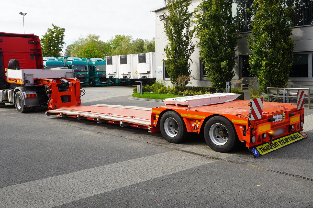 KÄSSBOHRER LB2 TIEF-BETT low loader semi-trailer / 16.5 m / Extendable semi-trailer / steered axles / 2 units - Полуприколка за низок утовар: слика 4 KÄSSBOHRER LB2 TIEF-BETT low loader semi-trailer / 16.5 m / Extendable semi-trailer / steered axles / 2 units - Полуприколка за низок утовар: слика 4