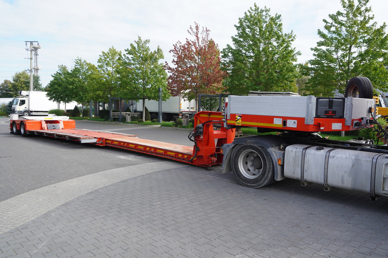 KÄSSBOHRER LB2 TIEF-BETT low loader semi-trailer / 16.5 m / Extendable semi-trailer / steered axles / 2 units - Полуприколка за низок утовар: слика 2 KÄSSBOHRER LB2 TIEF-BETT low loader semi-trailer / 16.5 m / Extendable semi-trailer / steered axles / 2 units - Полуприколка за низок утовар: слика 2