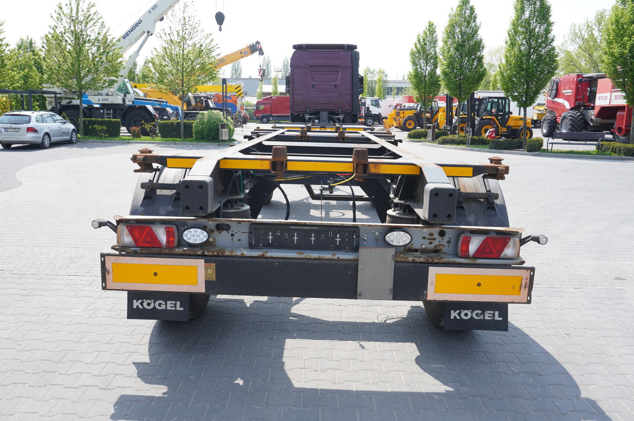 KOGEL AWE 18, two-axle, BDF, 7.5m chassis , air suspension, SAF axles - Шасијска приколка: слика 5 KOGEL AWE 18, two-axle, BDF, 7.5m chassis , air suspension, SAF axles - Шасијска приколка: слика 5