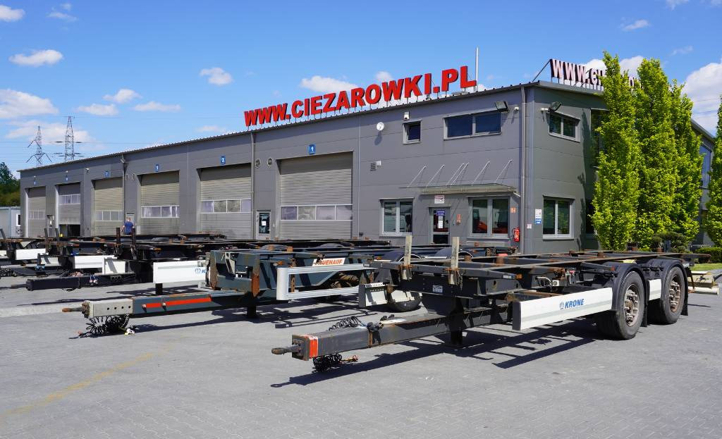 KRONE Trailer Krone BDF / 18 t - Транспортер на контејнер/ Приколка со променливо тело: слика 1 KRONE Trailer Krone BDF / 18 t - Транспортер на контејнер/ Приколка со променливо тело: слика 1