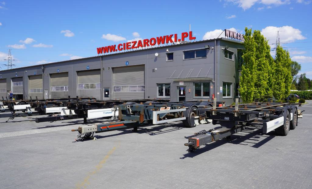 KRONE Trailer Krone BDF / 18 t - Транспортер на контејнер/ Приколка со променливо тело: слика 2 KRONE Trailer Krone BDF / 18 t - Транспортер на контејнер/ Приколка со променливо тело: слика 2