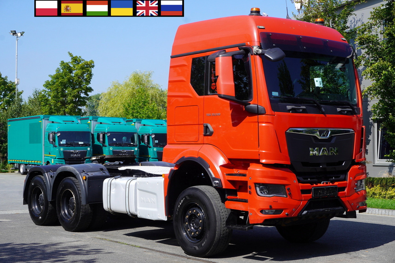 MAN TGS 33.510 tractor unit / 6x4 / Sleeper cab - Камион влекач: слика 1 MAN TGS 33.510 tractor unit / 6x4 / Sleeper cab - Камион влекач: слика 1