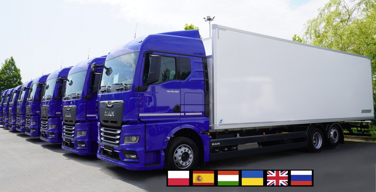 MAN New TGX 26.400 / NEW IGLOOCAR refrigerator 20 pallets / 6×2 / 2024 / 2 units - Изотермален камион: слика 1 MAN New TGX 26.400 / NEW IGLOOCAR refrigerator 20 pallets / 6×2 / 2024 / 2 units - Изотермален камион: слика 1