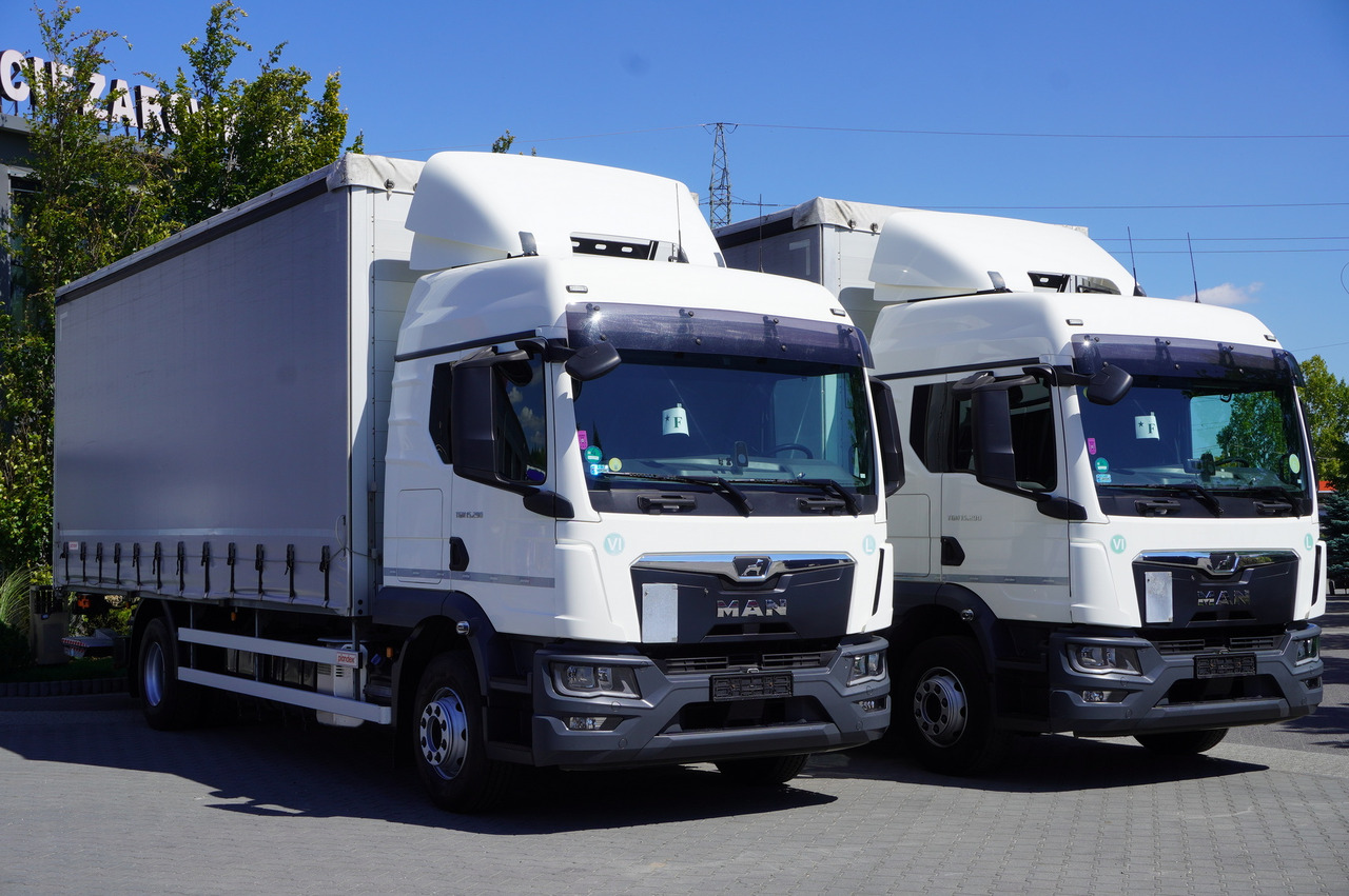 MAN TGM 15.290 Curtainsider / Glob / Manual / 2 beds / 17 EPAL - Камион со церада: слика 1 MAN TGM 15.290 Curtainsider / Glob / Manual / 2 beds / 17 EPAL - Камион со церада: слика 1