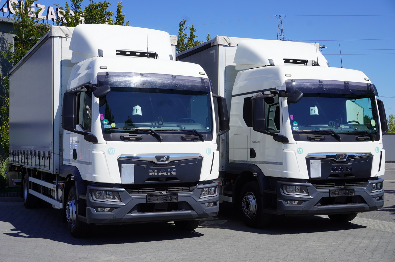 MAN TGM 15.290 Curtainsider / Glob / Manual / 2 beds / 17 EPAL - Камион со церада: слика 3 MAN TGM 15.290 Curtainsider / Glob / Manual / 2 beds / 17 EPAL - Камион со церада: слика 3
