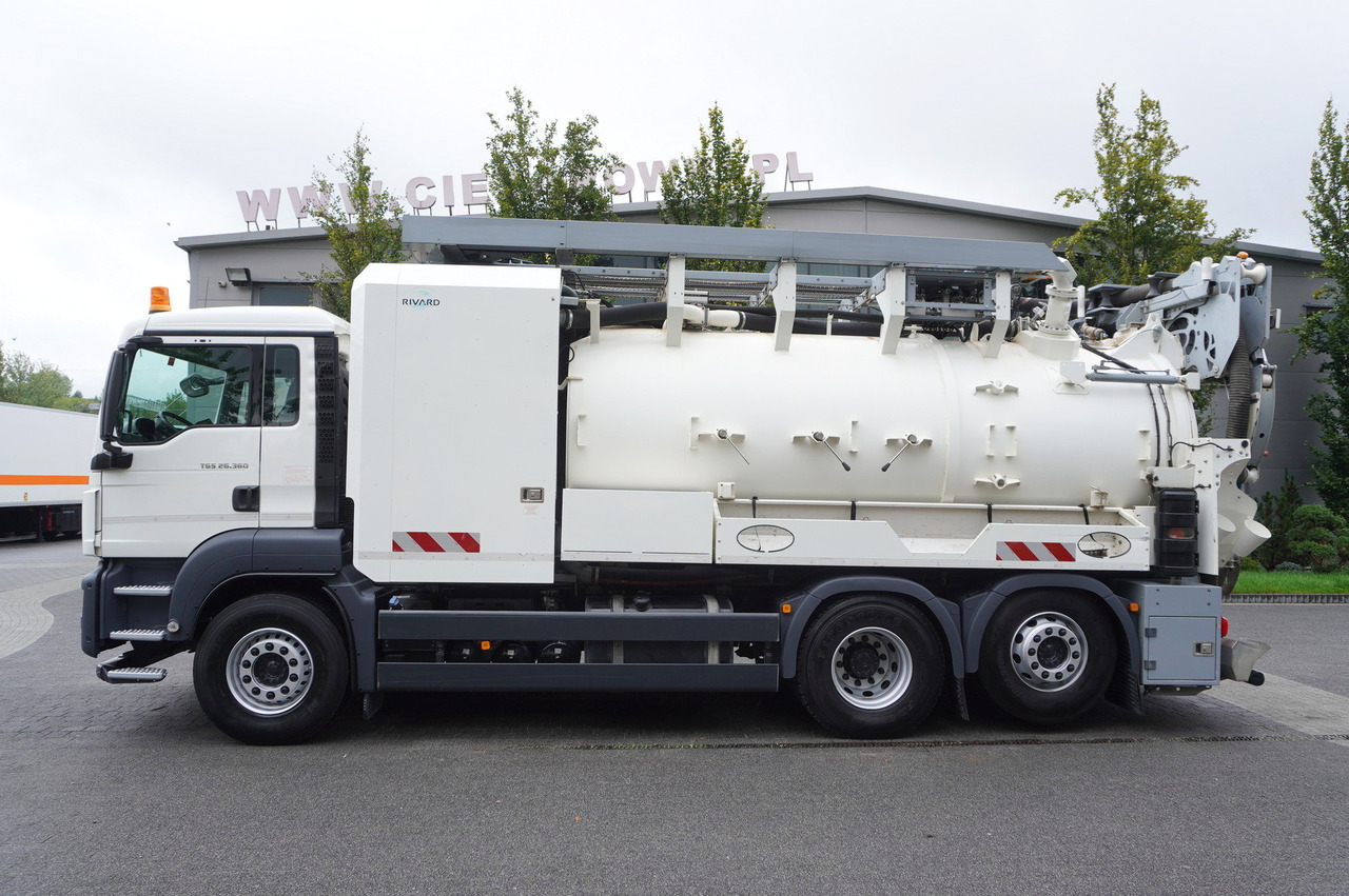 MAN TGS 26.360 E6 / RIVARD sewage cleaner 18 m3 / 180 tho. km / steering axle / 2 units - Вакуумски камион: слика 3 MAN TGS 26.360 E6 / RIVARD sewage cleaner 18 m3 / 180 tho. km / steering axle / 2 units - Вакуумски камион: слика 3